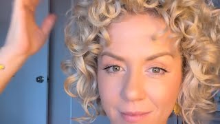 How to diffuse short curly hair [upl. by Cid]