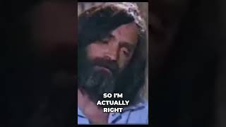 Shocking Interview with Charles Manson crimedocumentary [upl. by Jo642]