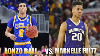 Lonzo Ball vs Markelle Fultz NBA Draft Breakdown [upl. by Addiego]