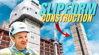 SLIPFORM construction process and slipform RIG [upl. by Amethist]