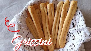 Grissini friabili ricetta molto facile e dal successo assicurato Crumbly breadsticks easy recipe [upl. by Loyce39]