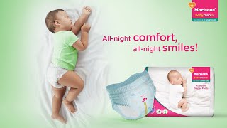 Baby Diapers with Wetness Indicator  Morisons Baby Dreams Xtra Soft Diapers  English [upl. by Ynamrej]