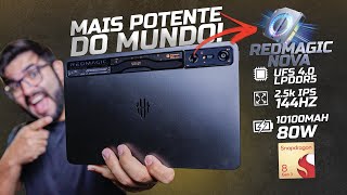 CHEGOU O TABLET GAMER mais potente do mundo Redmagic NOVA Com super bateria e processamento [upl. by Kalie]