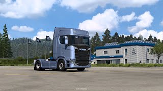 Euro Truck Simulator 2  Vezetésoktatás  Záróvizsga 2 rész [upl. by Norihs]