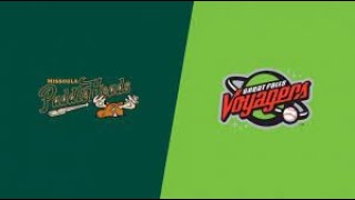 LIVE Great Falls Voyagers vs Missoula PaddleHeads  Pioneer League Baseball [upl. by Gladys814]