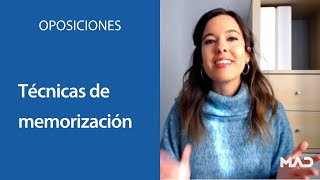 💭 Técnicas de memorización para oposiciones Conoce las mejores ✨  MAD 📚 [upl. by Ddahc556]