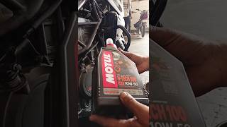 KTM 200 Engine Oil Installation How To [upl. by Carmelia341]