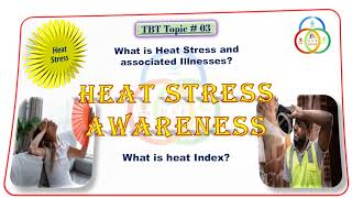 Tool Box Talk TBT03 Heat Stress Awareness  how to calculate heat index  TBT in UrduHindi [upl. by Aloisia]