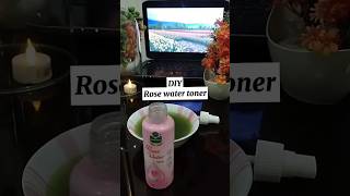 Diy rose water toner hack skincare diy rosewatertoner homemade [upl. by Gotthelf]