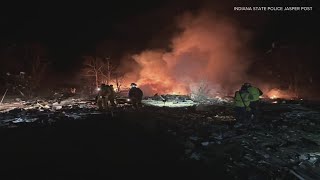 1 person missing after house explosion in southern Indiana [upl. by Lyndsey]