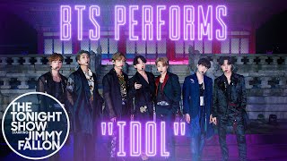 BTS IDOL  The Tonight Show Starring Jimmy Fallon [upl. by Fleming397]