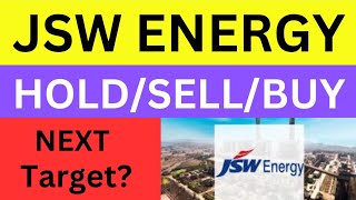 JSW Energy share letest news  JSW Energy stock analysis  JSW energy share next Target [upl. by Nrubliw]