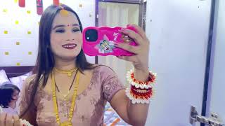 Self makeup 💄kaise kare।।6 saal purana lahanga 😳Prisha ka dance 💃 [upl. by Cohette358]