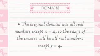 How to Inverse of Function Tutorial Group 4 [upl. by Westney349]