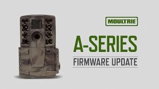 Moultrie ASeries Game Cameras  How To Update Firmware w Moultrie Mobile [upl. by Hammock]