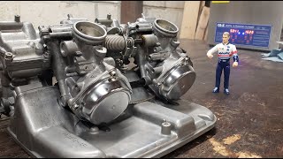 VF500F  Carburetor Clean Reassembly and Quarantine Fever Dreams [upl. by Stan84]