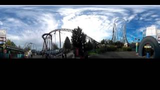 Stealth Thorpe Park in 360 [upl. by Trilly]