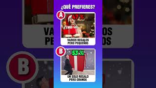 🎄🎅 ¿QUE PREFIERES ESPECIAL DE NAVIDAD Quiz trivia Triviador 🎁 [upl. by Aivizt]