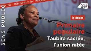 Primaire populaire  Taubira sacrée l’union ratée [upl. by Klotz]