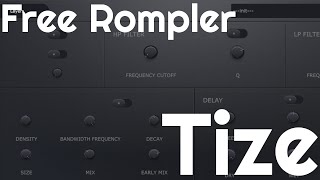 Free Rompler  Tize by SoundWare No Talking [upl. by Prader243]