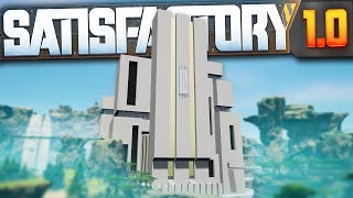 Building my Biggest Factory EVER in Satisfactory 10 [upl. by Alletneuq]