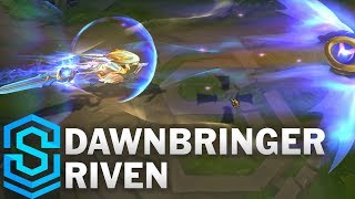 Dawnbringer Riven  VS Skin Preview  League of Legends [upl. by Catha]