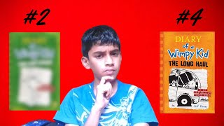 My Top 5 Favourite Diary Of A Wimpy Kid Books [upl. by Xeno]