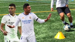 HOW TO DEFEND  like Casemiro  defensive skills [upl. by Islek343]