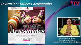 Invitación para Talleres Artesanales [upl. by Darsey]