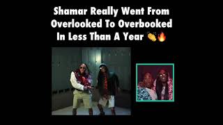 Shamar really went from overlooked to overbooked in less than a year 🔥🔥 clockdat shamar bape [upl. by Neelhsa681]