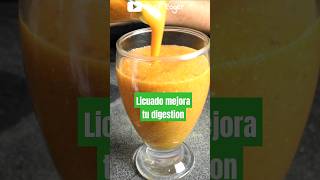 Licuado panza plana receta bajardepeso bajadepeso licuadosparabajardepeso licuado [upl. by Gnehp]