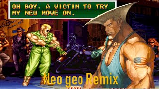 Super Street Figther II Turbo Theme of Guile Neo Geo Remix [upl. by Abigale281]