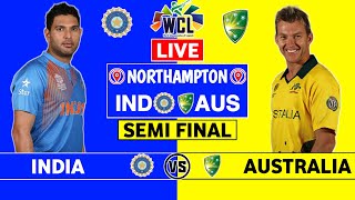 World Championship of Legends Live India vs Australia Live  IND vs AUS Live Scores amp Commentary [upl. by Arianne405]