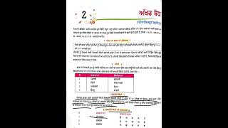 Orthography ਅੱਖਰ ਬੋਧ  Punjabi Grammar [upl. by Tessie]