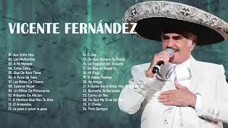 VICENTEFERNANDEZ MIX ROMANTICAS VIEJITAS PARA ADOLORIDOS LAS MEJORES RANCHERAS [upl. by Ellehsat]