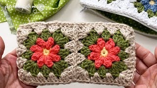 EASY Crochet Pouch with Liner and Zipper  NO SEW Option 🤩 [upl. by Alexandre]