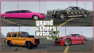 GTA V  All New RARE Luxury Car Spawn Locations in Story Mode XBOX PC PS4 PS5 [upl. by Aina]