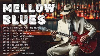 Mellow Whiskey Blues  Embrace Deep Bluesy Emotions  BourbonInspired Tunes for a Uplifting August [upl. by Ailssa882]