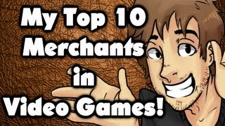 OLD Top 10 Merchants in Video Games  Caddicarus [upl. by Macnamara]