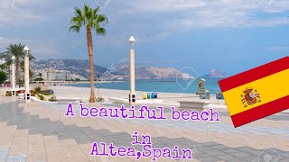 Altea beach A beautiful beach in Altea Spain🇪🇦🇪🇦🇪🇦 [upl. by Egroj621]