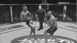 Jon Jones knee stomp [upl. by Aisats]