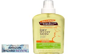 Palmers Cocoa Butter Formula Soothing Oil with Vitamin E Dry Itchy Skin Review [upl. by Oika]