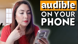 how to get AUDIBLE from your phone [upl. by Aneerb]