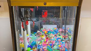 My Interspace Claw Machine Winning A Lot Of Prizes [upl. by Eidnak]