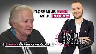 RIJALITI REŠETANJE Baba Milice Veličković plače i trese se Velika ispovest prvi put pred kamerama [upl. by Ann]