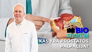 Kas yra prostatos palpacijos tyrimas  BIOSHORTai 16  Gyd urolgas Gytis Rinkūnas [upl. by Eulau969]