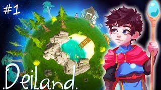 Выживание на СОБСТВЕННОЙ ПЛАНЕТЕ Первый взгляд и обзор игры Deiland от Cool GAMES [upl. by Ingvar13]