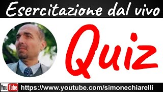 QUIZ in diretta con Simone  Amministrativo Costituzionale Regionale 1272023 ore 1730 [upl. by Yerroc]