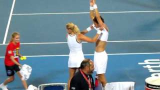 Nicolas Mahut Stripping Hopman Cup 2011 [upl. by Ninel]