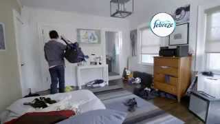 TV Spot  Febreze Pluggable Air Freshener  Nose Blind  Sweaty Odors  Breathe Happy [upl. by Kirkpatrick]